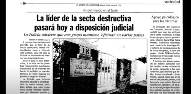 ‘Objetivo Canarias’ ahonda en la Secta de Heide Fittkau