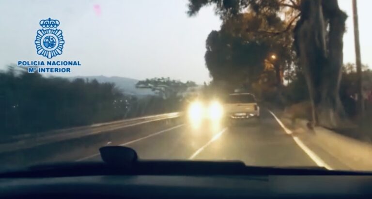 Detenido por conducción temeraria por la zona de Tafira, en Las Palmas de Gran Canaria