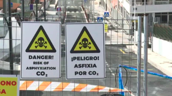 Primeras entradas controladas en Puerto Naos en La Palma