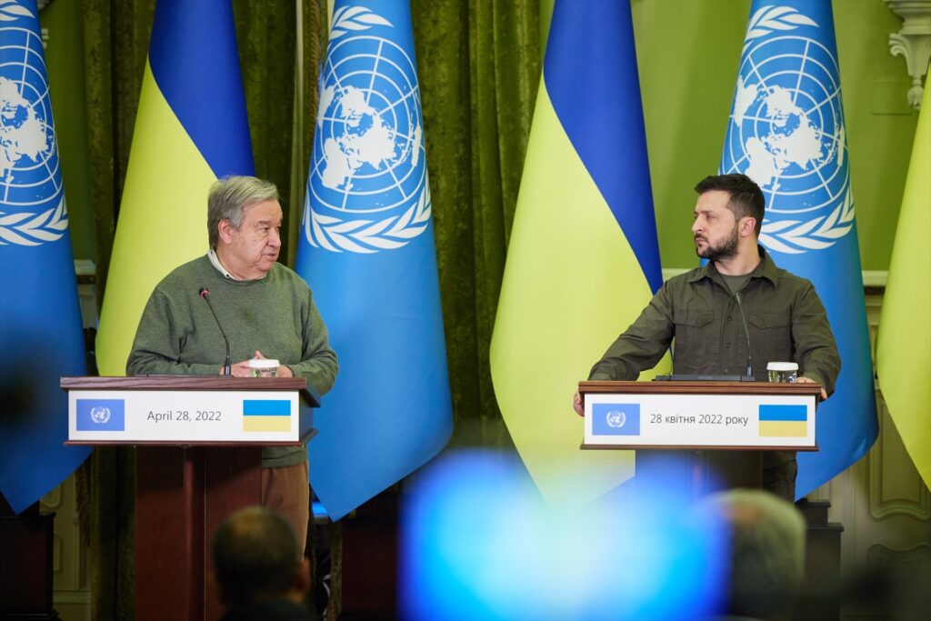 Zelenski, Erdogan y Guterres se reunirán este jueves en Ucrania