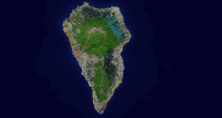 Grafcan actualiza los mapas de vegetación de Lanzarote y La Palma en el visor de IDECanarias