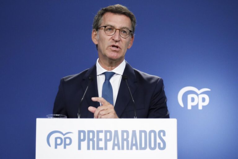 Feijóo afirma que intentará evitar una coalición con Vox «si se puede»