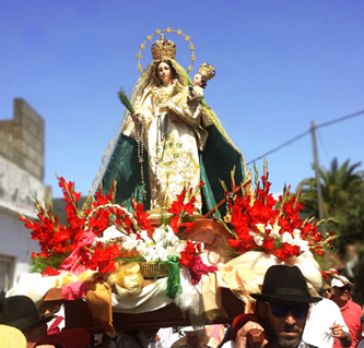 El Paso celebró este sábado la Bajada de la Virgen
