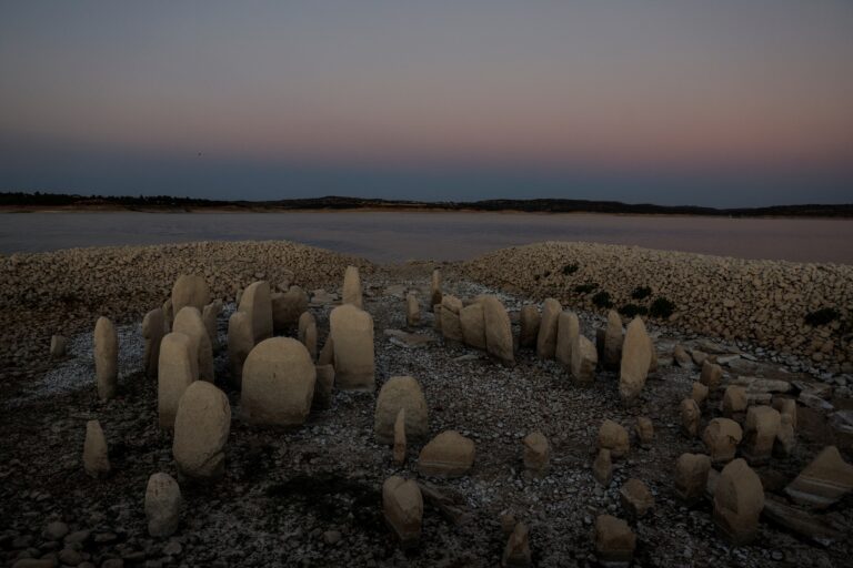 La sequía deja al descubierto el ‘Stonehenge español’, un yacimiento megalítico oculto bajo el agua