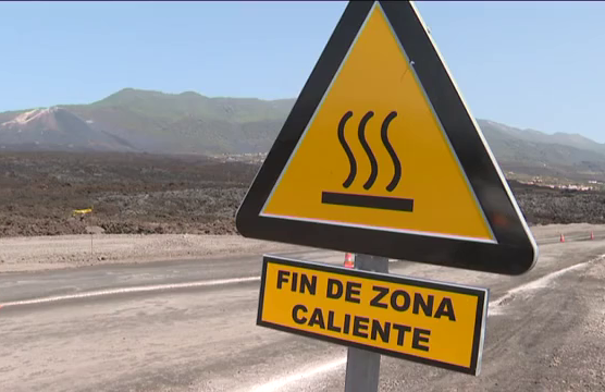 Las nuevas pistas creadas en Los Llanos de Aridane cuentan con señales novedosas para los conductores