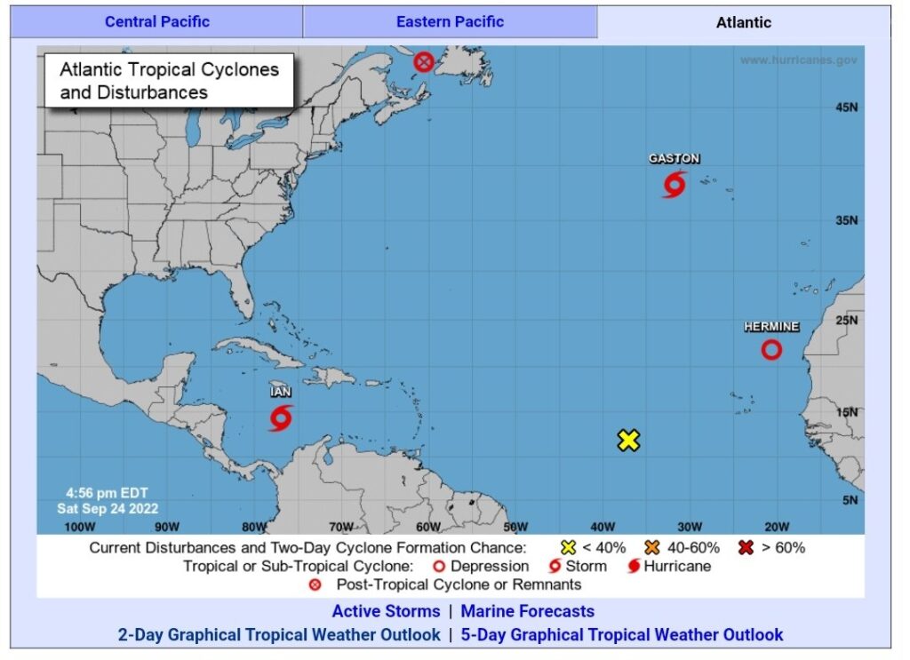 Hermine se convierte en depresión Tropical