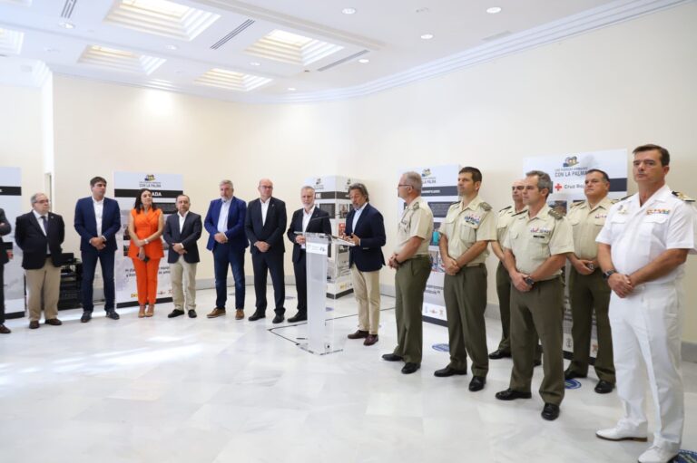 «Operación Cumbre Vieja», reconoce el ejemplo de coordinación en la erupción