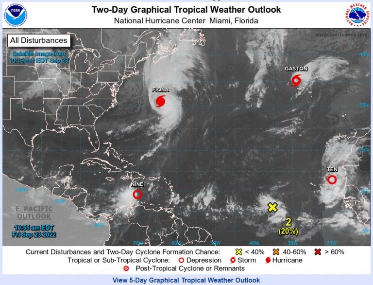 La tormenta tropical Hermine podría dejar las lluvias más importantes de la última década