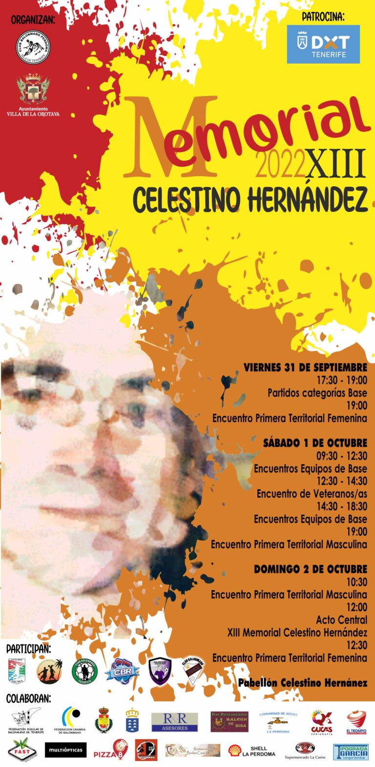 El Memorial Celestino Hernández de balonmano se disputará este fin de semana