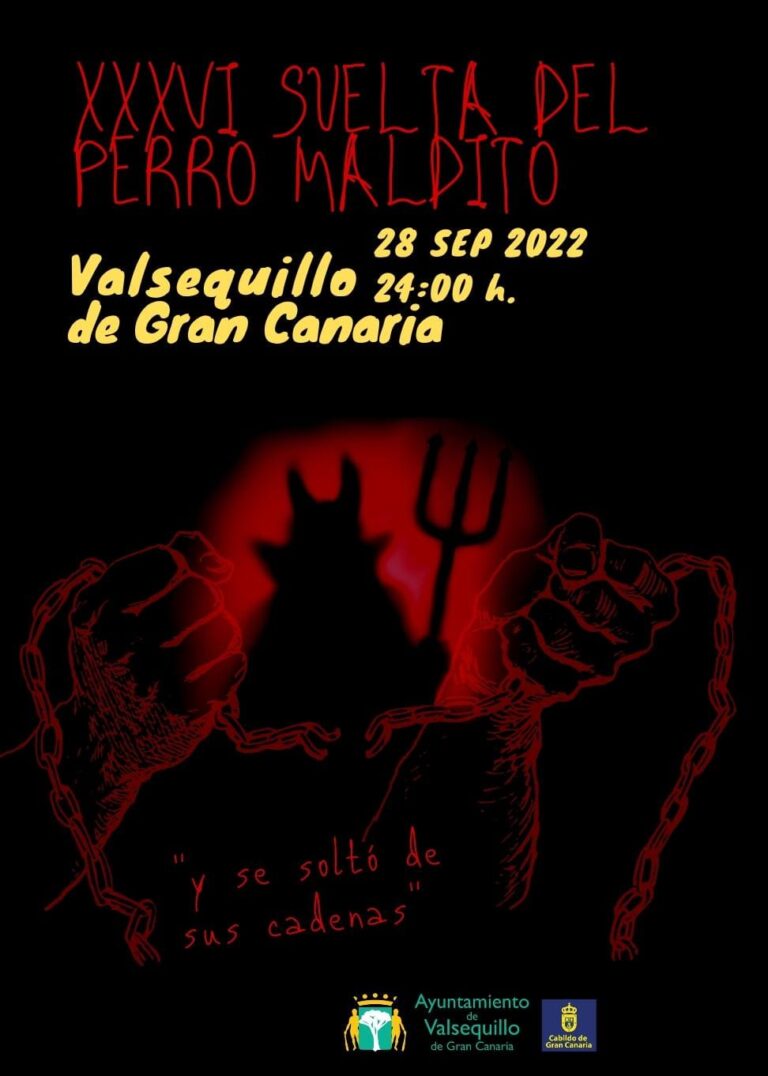 La lluvia no evitará que el Perro Maldito se suelte mañana de sus cadenas en Valsequillo