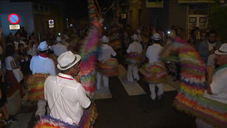 Los Caballos Fufos vuelven a bailar en las calles de Tazacorte