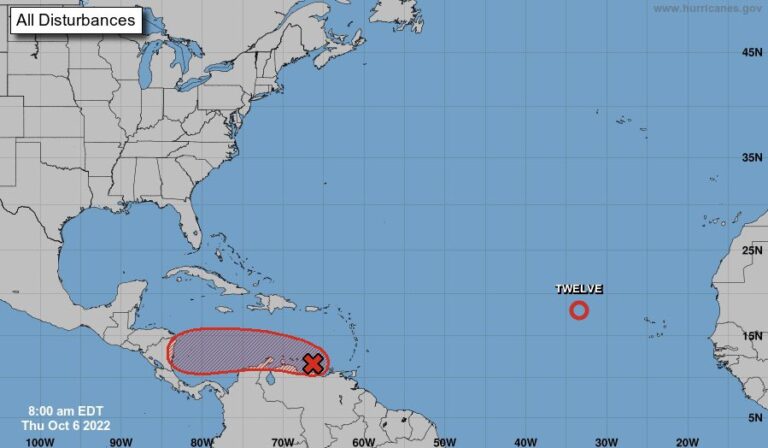 Potencial tormenta tropical Trece amenaza el Caribe