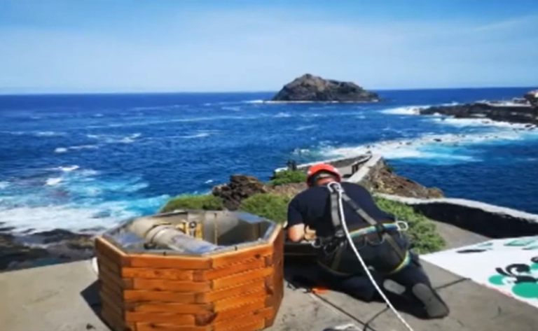 Instalarán un sensor piloto que vigila a subida del mar en Garachico
