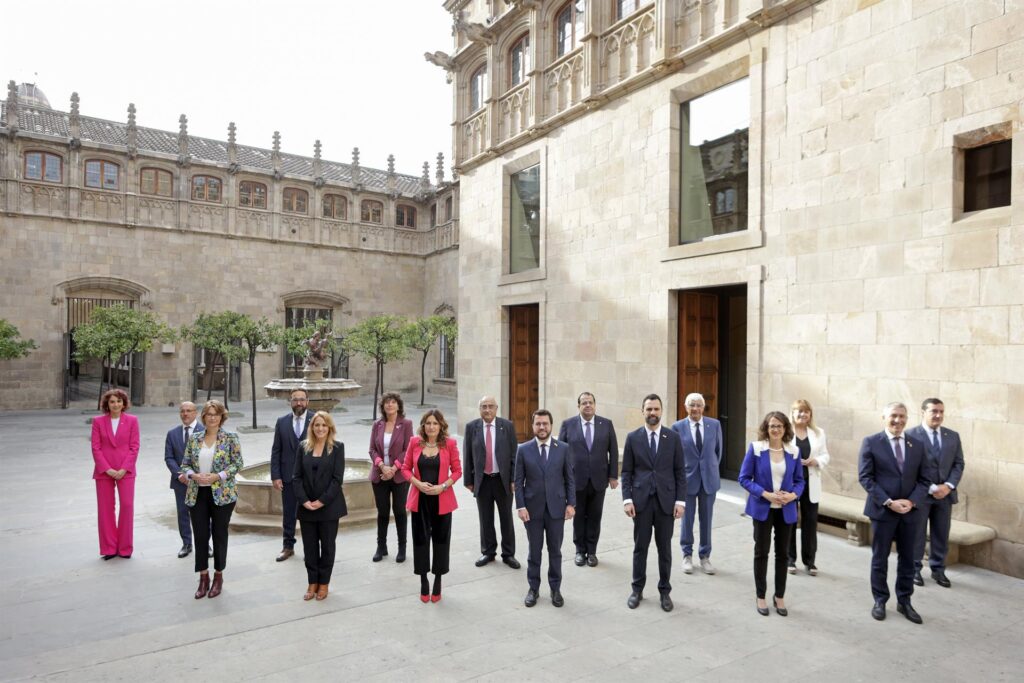 Nuevo Gobierno Cataluña. Efe