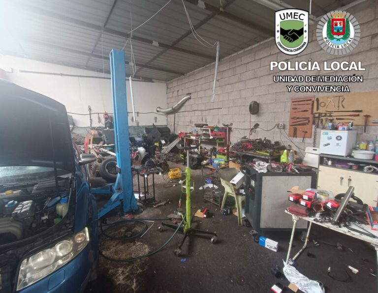 La Policía Local destapa nueve talleres clandestinos en Los Tarahales, en Las Palmas de Gran Canaria