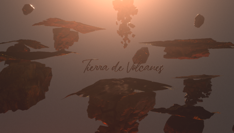 Tocando el cielo, tierra de volcanes