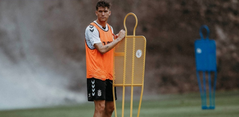 La UD Las Palmas pierde a Marc Cardona tres semanas por una rotura fibrilar
