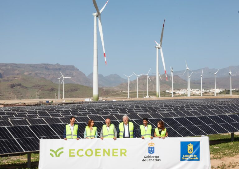 Ecoener inaugura el mayor complejo de generación de energías renovables de Canarias