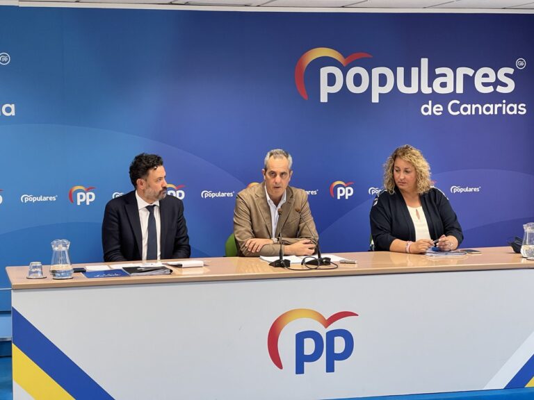 Diputados nacionales del PP canario critican los Presupuestos Generales del Estado