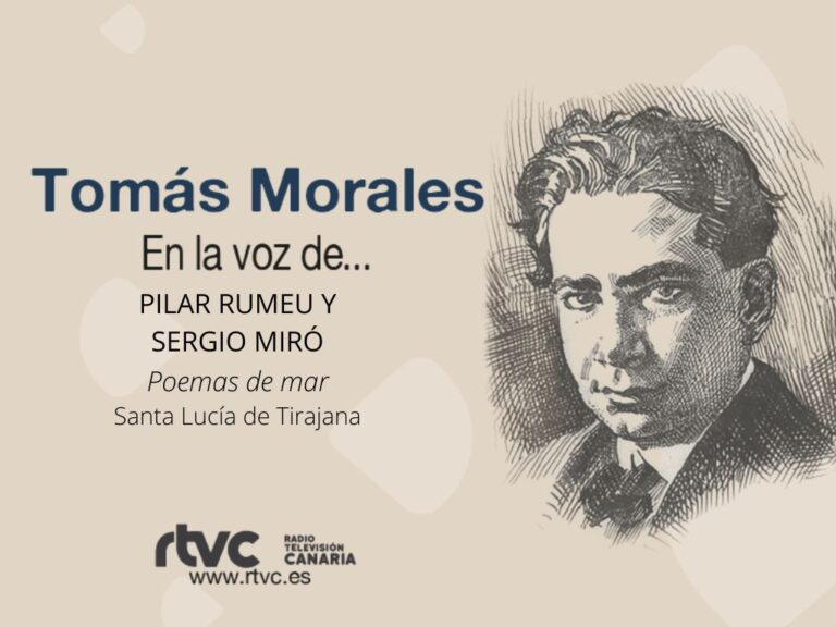 Poema de Tomás Morales «Poemas de mar»