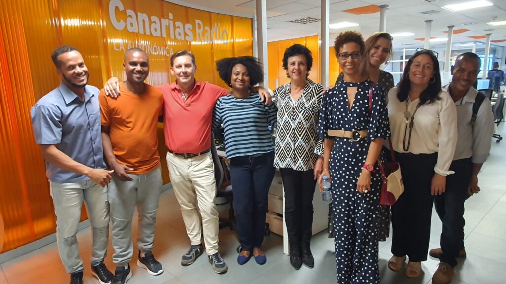 TVC estrecha lazos con Cabo Verde en el marco de la Cumbre AILFotografías del proyecto Formación de Formadores de RTVC y RadioTelevisión Cabo Verde