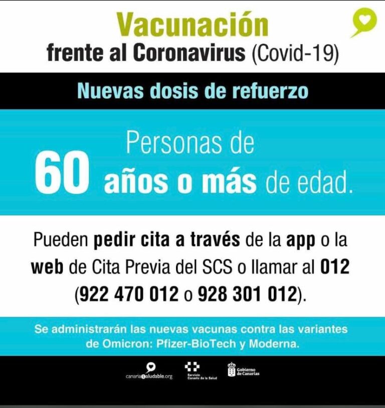 Comienza la inoculación de los mayores de 60 años con las vacunas adaptadas