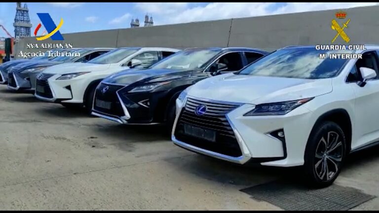 Recuperan nueve vehículos robados de alta gama en el puerto de Las Palmas