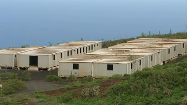 El Hierro Puede-IUC y AHI denuncian el estado del polideportivo de San Andrés para acoger a migrantes