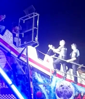 Desalojan a seis personas tras romperse un cable en una atracción de feria en Vecindario, Gran Canaria