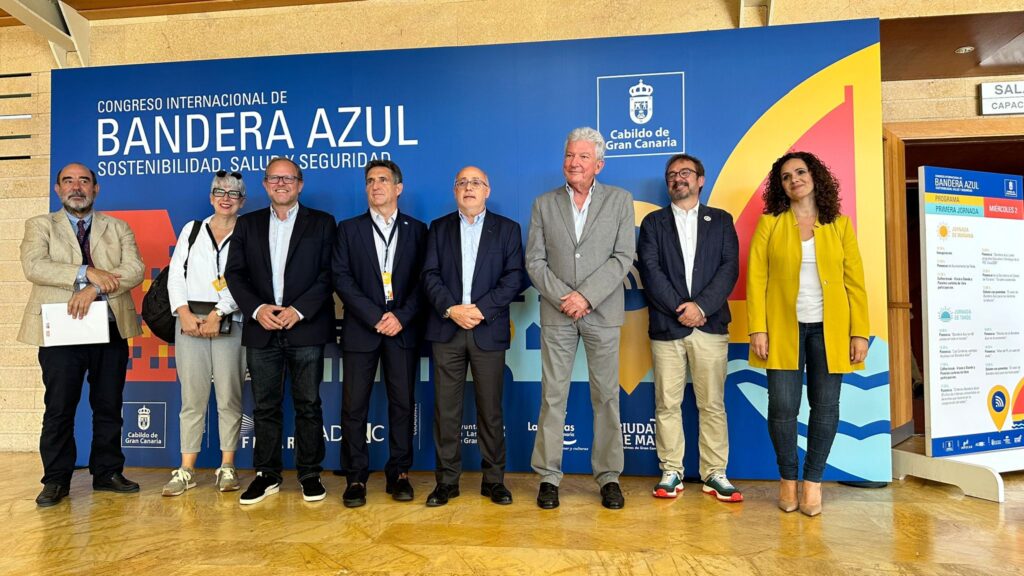 Las Canteras se presenta como ejemplo modelo de playa resiliente en el Congreso Internacional de Bandera Azul