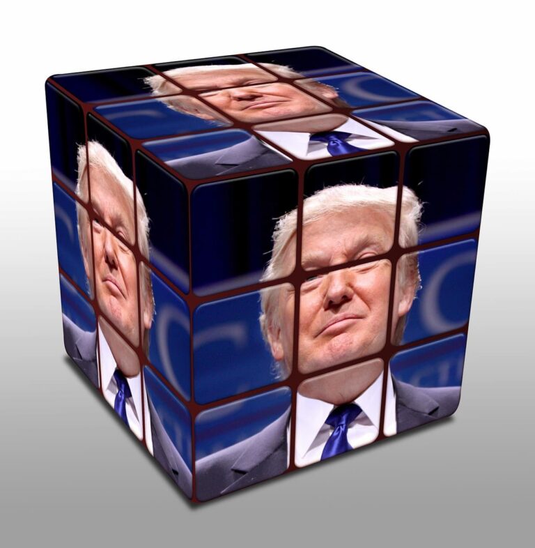 …Y Trump seguía allí