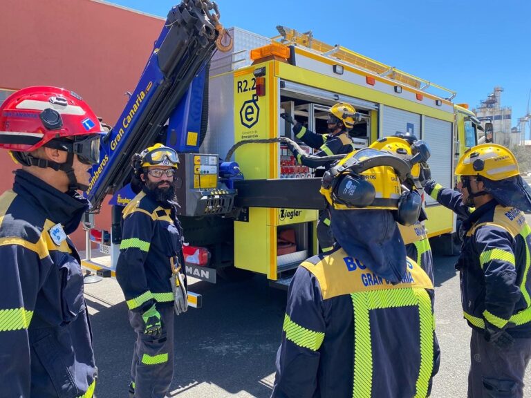 Arde una vivienda en Telde