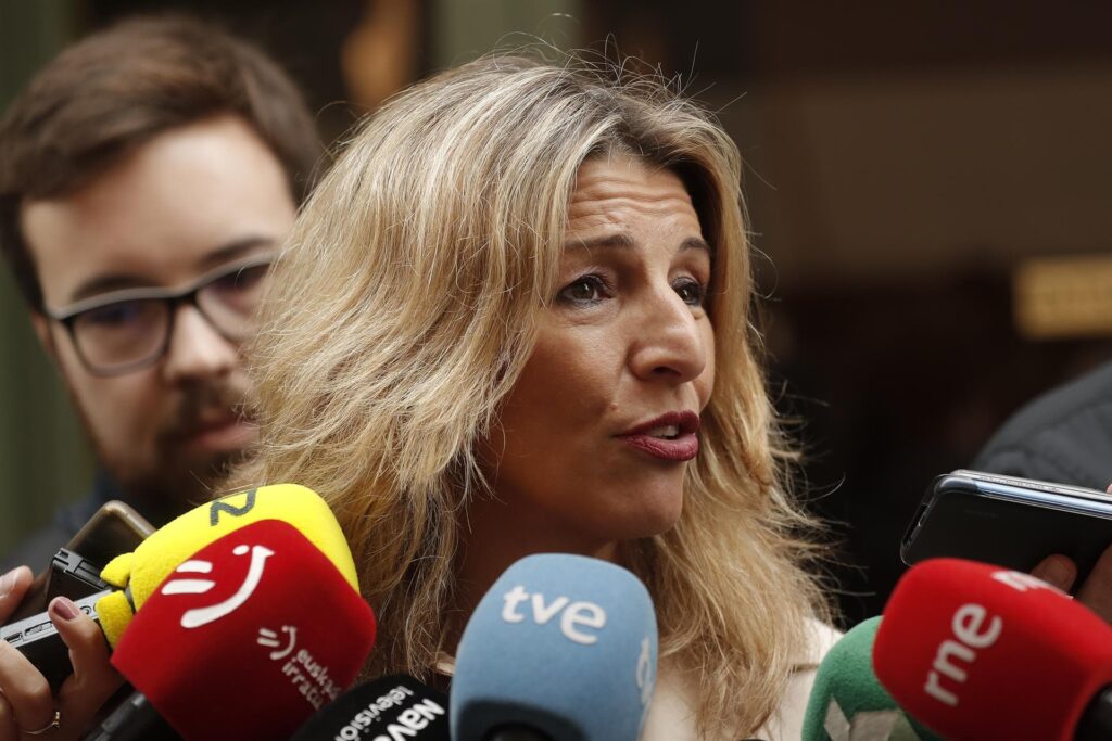 Yolanda Díaz responde a Pablo Iglesias: "No critico a nadie, no es mi estilo"