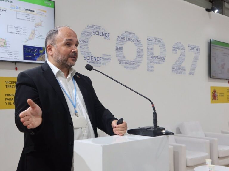 Canarias expone en la ‘Cumbre del Clima’ su estrategia como territorio neutro de emisiones en 2040