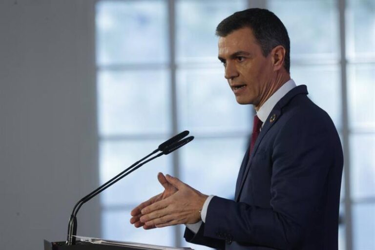 Sánchez hace balance de la gestión durante 2022