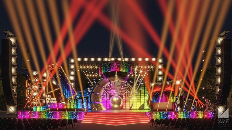 Todos los detalles del escenario del carnaval de Las Palmas de Gran Canaria