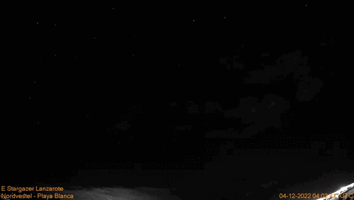 Observan un nuevo bólido sobrevolando la costa de Tenerife