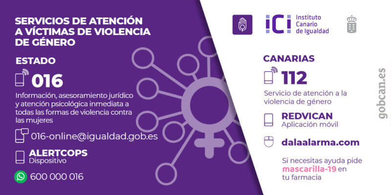 Canarias registró en 2022 más de 15.000 llamadas al 112 por violencia de género