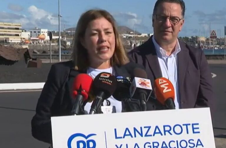 Astrid Pérez, reelegida como candidata del PP a la alcaldía de Arrecife, en Lanzarote