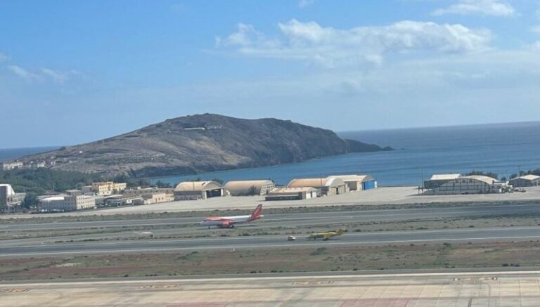 Aterrizaje de emergencia en el aeropuerto de Gran Canaria