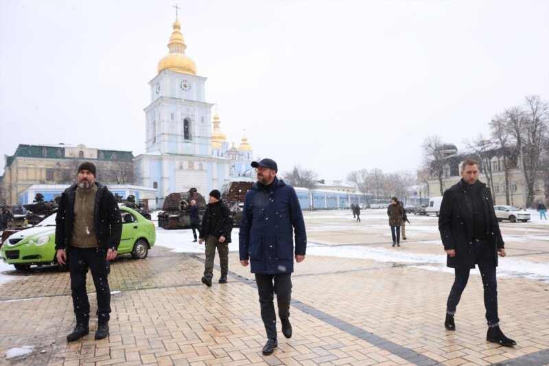 Europa reafirma desde Kiev el apoyo a Ucrania