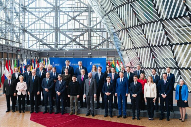 Los líderes de la UE reciben a Zelenski con la promesa de unidad «hasta el final»