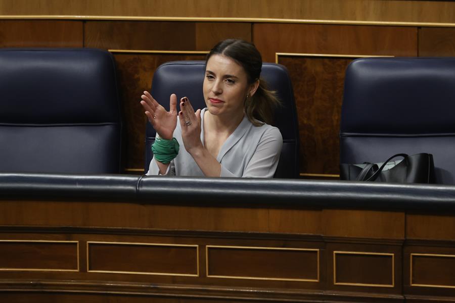Aprobada la reforma de la ley del aborto con los socios de gobierno unidos frente a PP y Vox