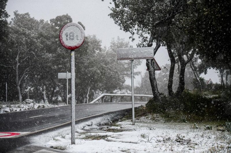Juliette pone en avisos por frío y nevadas a casi todo el país