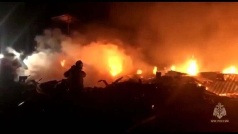 Un incendio en un edificio de Sebastopol (Crimea) deja al menos siete fallecidos