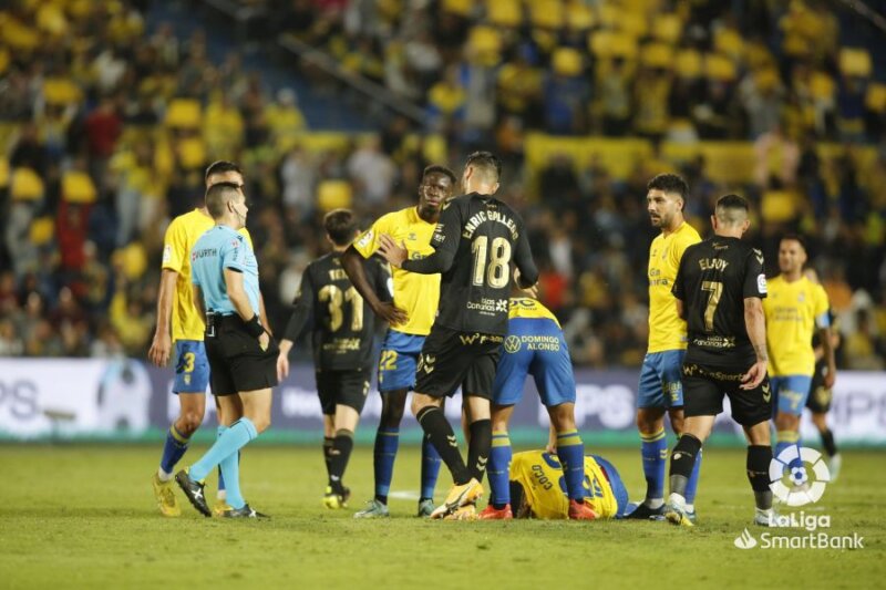 Clásico del fútbol canario con diferencias en la clasificación