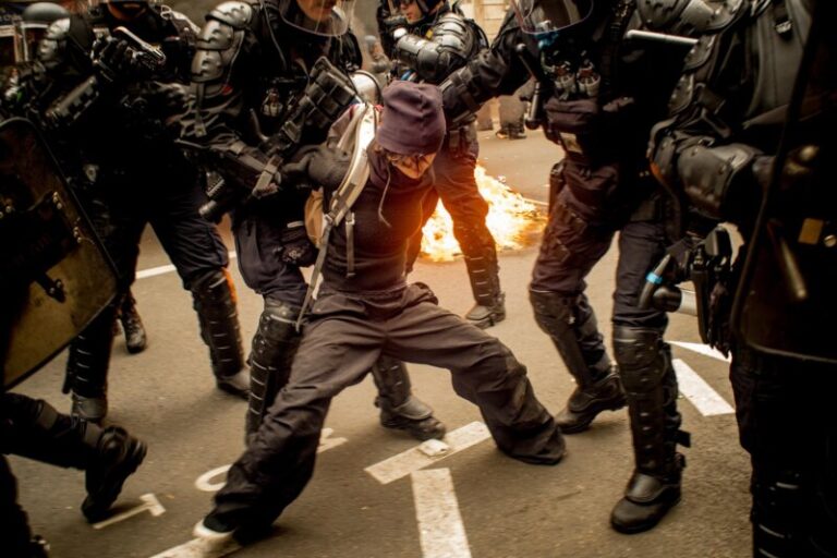 El balance de la última protesta en Francia: más de 200 detenidos y 175 policías heridos