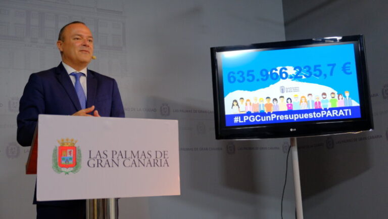 El presupuesto de Las Palmas de Gran Canaria es el más alto de la historia