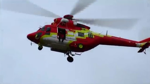 Rescatan en helicóptero a una senderista herida en Tenerife