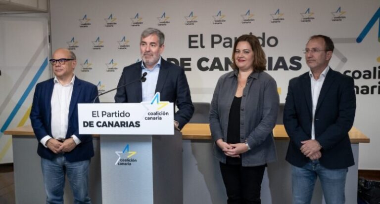 Coalición Canaria presenta la lista autonómica con la que concurrirá a las próximas elecciones